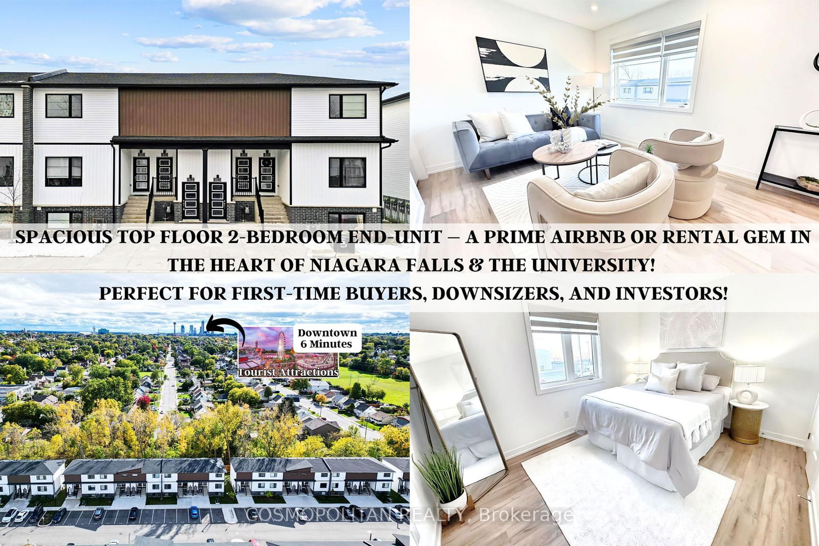 Townhouse for sale at 431 (Top Floor)-4263 FOURTH Avenue, Niagara Falls, Downtown, L2E 0C2 - MLS: X12024891