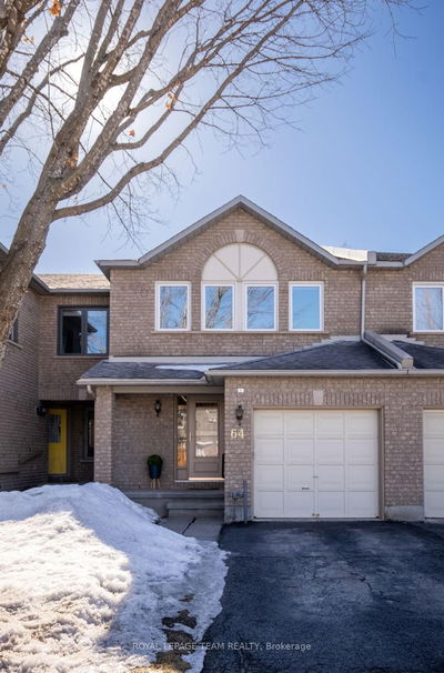 Townhouse for sale at 64 Westpointe Crescent, Ottawa, Centrepointe, K2G 5Y9 - MLS: X12029033