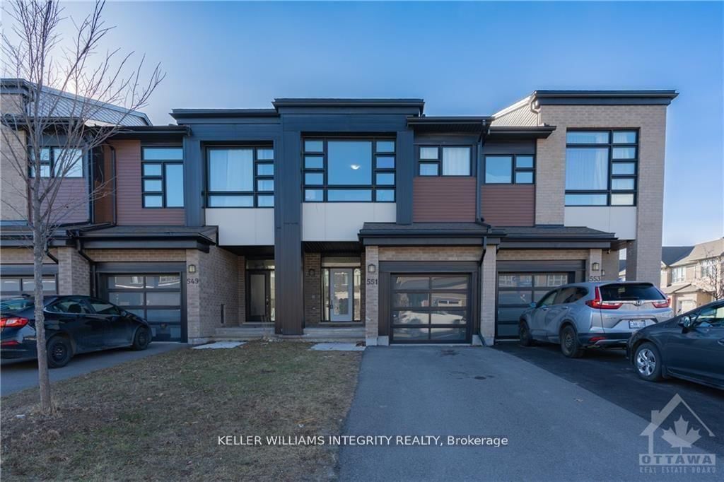 Townhouse for sale at 551 TRIANGLE Street, Ottawa, Kanata - Emerald Meadows/Trailwest, K2V 0M5 - MLS: X12029116
