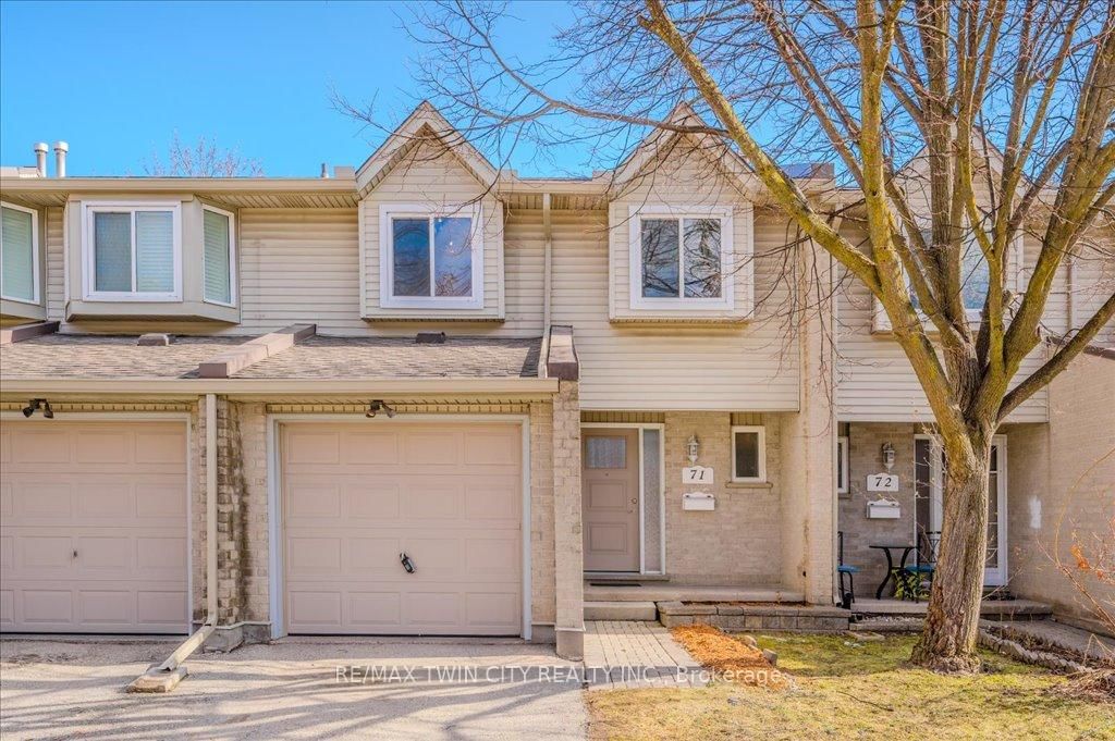 Townhouse for sale at 71-20 Paulander Drive, Kitchener, N2M 5L4 - MLS: X12029683