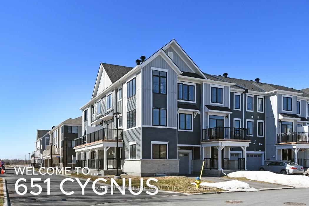 Townhouse for sale at 651 Cygnus Street, Ottawa, Barrhaven - Half Moon Bay, K2J 7B2 - MLS: X12030352