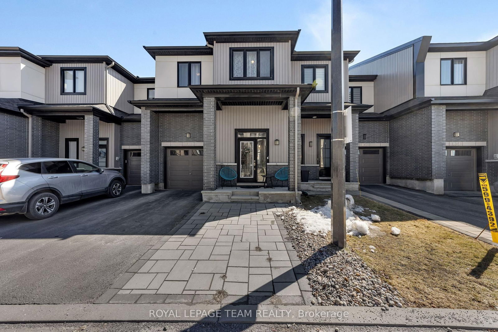 Townhouse sold at 838 Element Private N/A, Ottawa, Kanata - Emerald Meadows/Trailwest, K2M 0M8 - MLS: X12066381