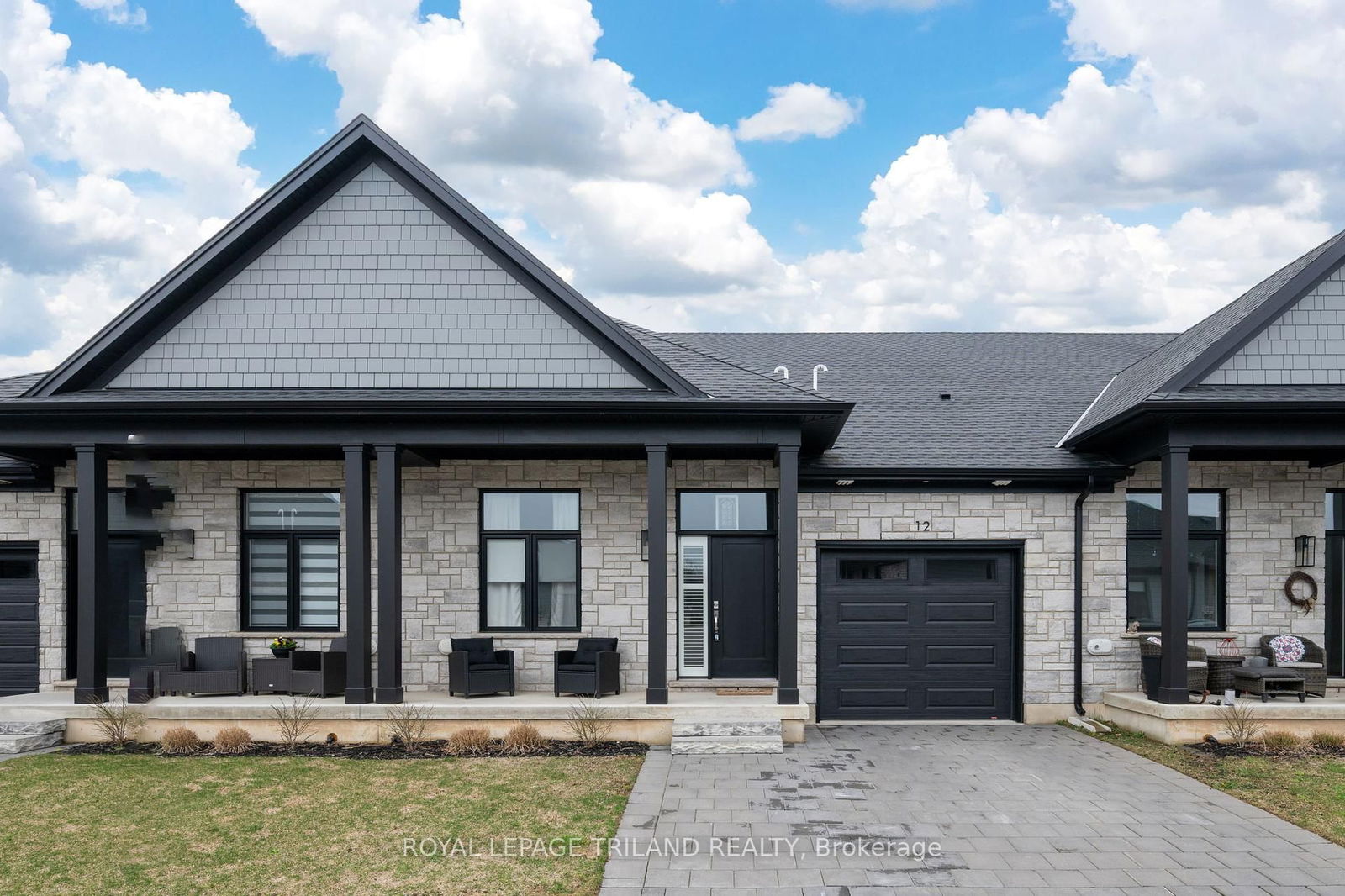 Townhouse for sale at 12-63 Compass Trail, Central Elgin, Port Stanley, N5L 0B8 - MLS: X12107797