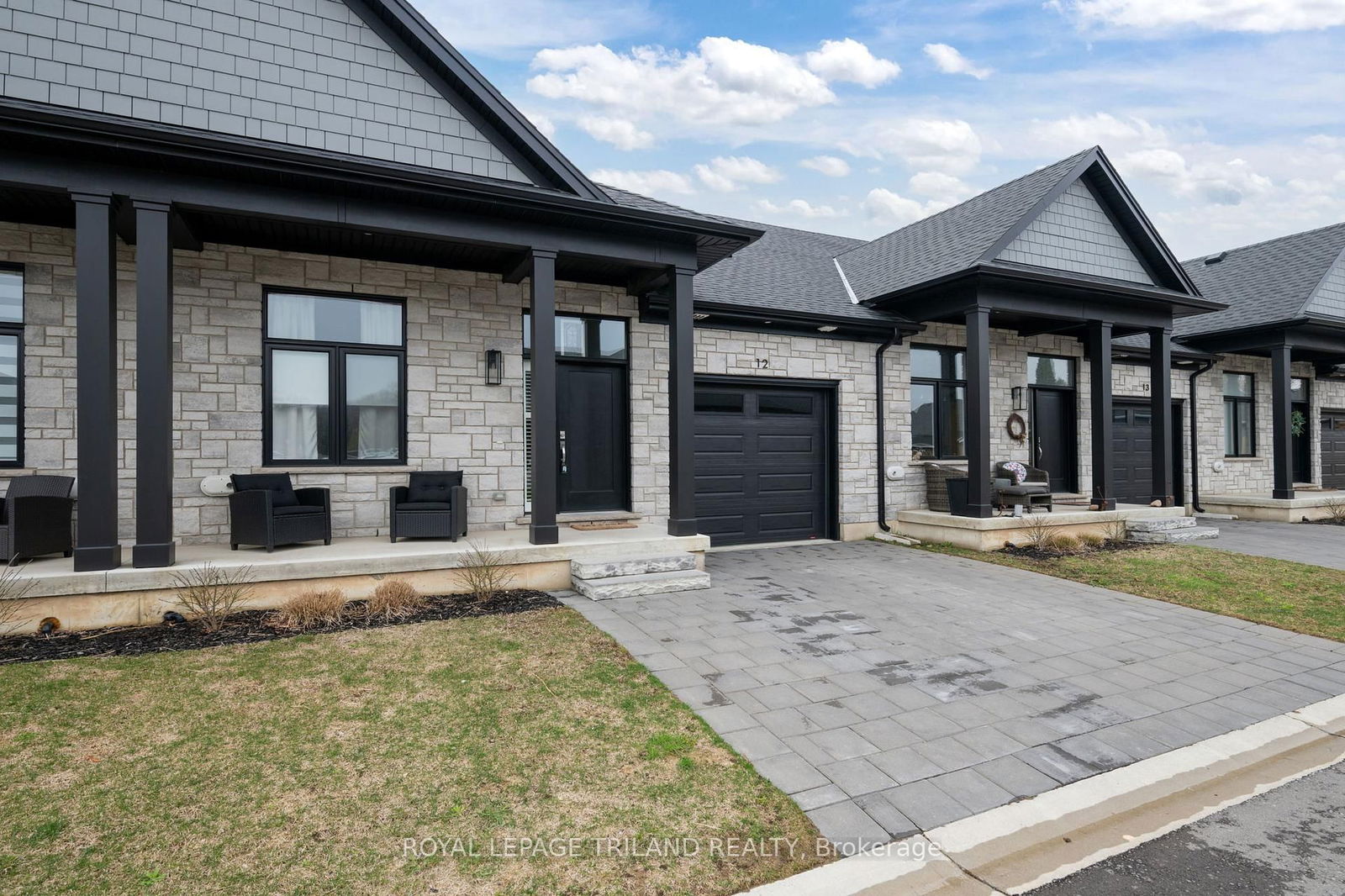 Townhouse for sale at 12-63 Compass Trail, Central Elgin, Port Stanley, N5L 0B8 - MLS: X12107797