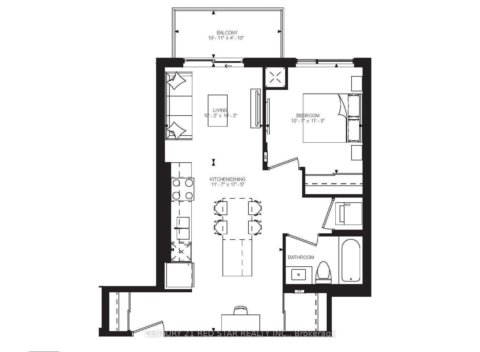Condo for lease at 1305-55 Duke Street, Kitchener, N2H 6N7 - MLS: X12108504