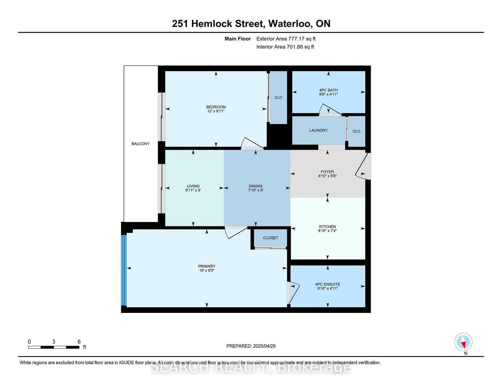Condo for sale at 523-251 Hemlock Street, Waterloo, N2L 0H2 - MLS: X12115265