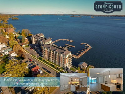 Unit 419 — 129B SOUTH St, Gananoque - Gananoque