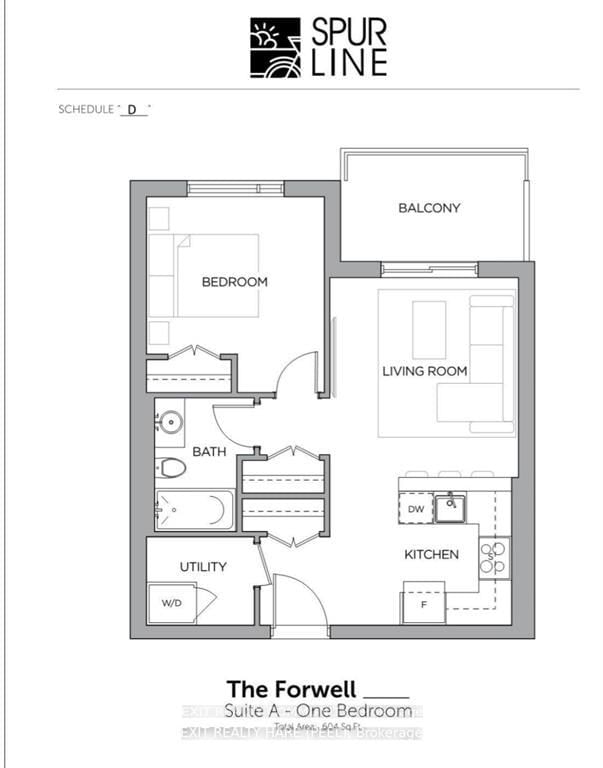 Condo for lease at 603-107 Roger Street, Waterloo, N2J 1A4 - MLS: X12132234