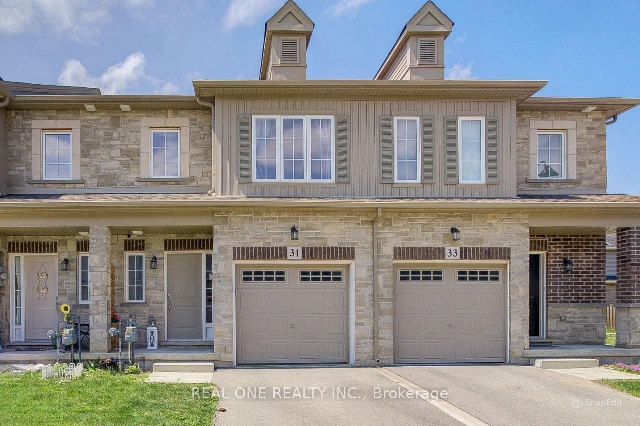 Townhouse for sale at 31 Garlent Avenue, Hamilton, Meadowlands, L9K 0J9 - MLS: X12154938