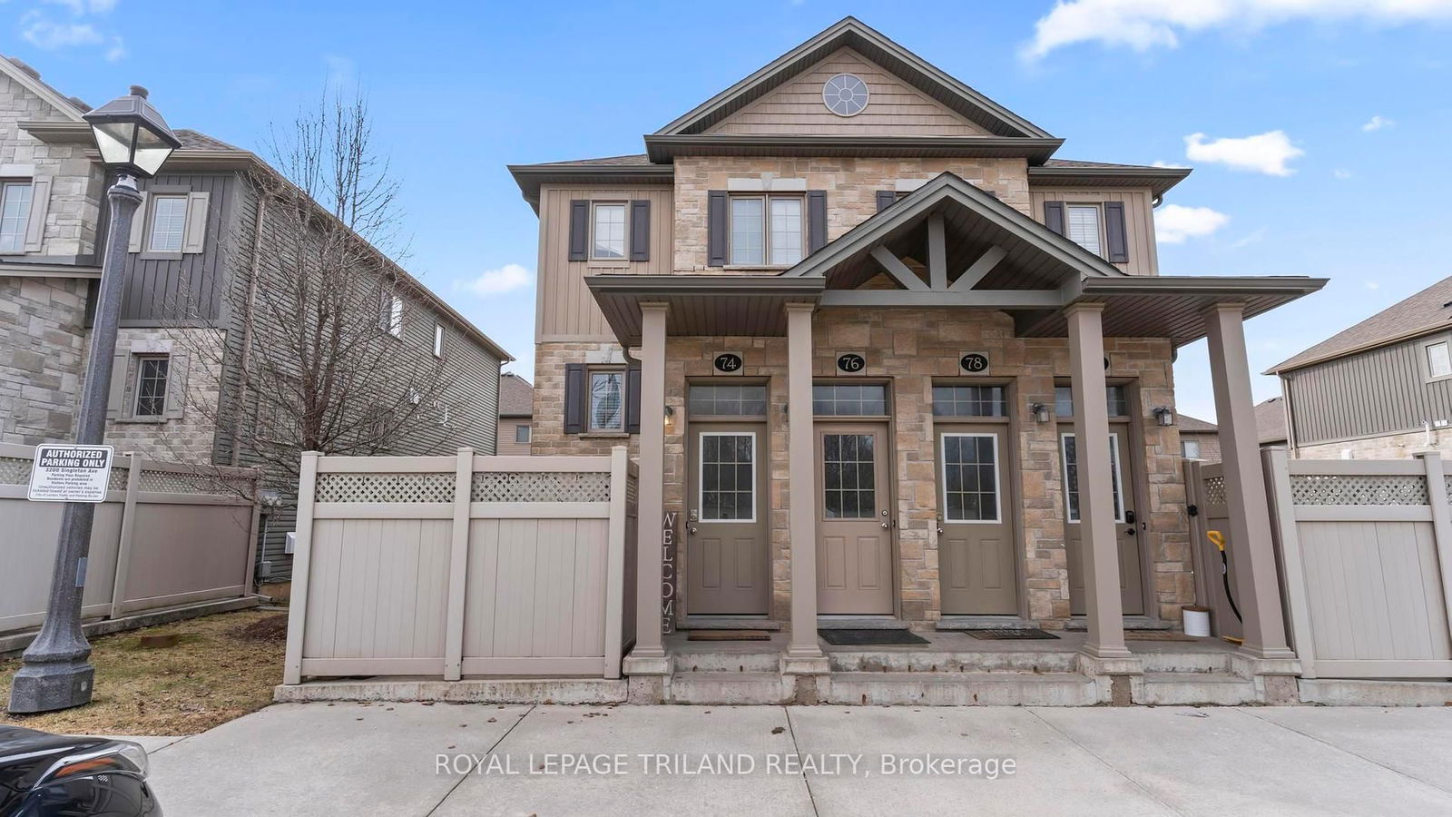 Townhouse for sale at 74-3200 SINGLETON Avenue, London South, South W, N6L 0C7 - MLS: X12161902