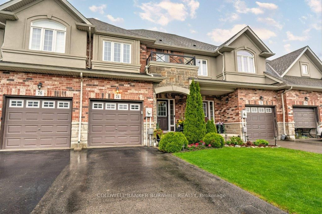 Townhouse for sale at 74 Galileo Drive, Hamilton, Stoney Creek, L8E 0H1 - MLS: X12165009