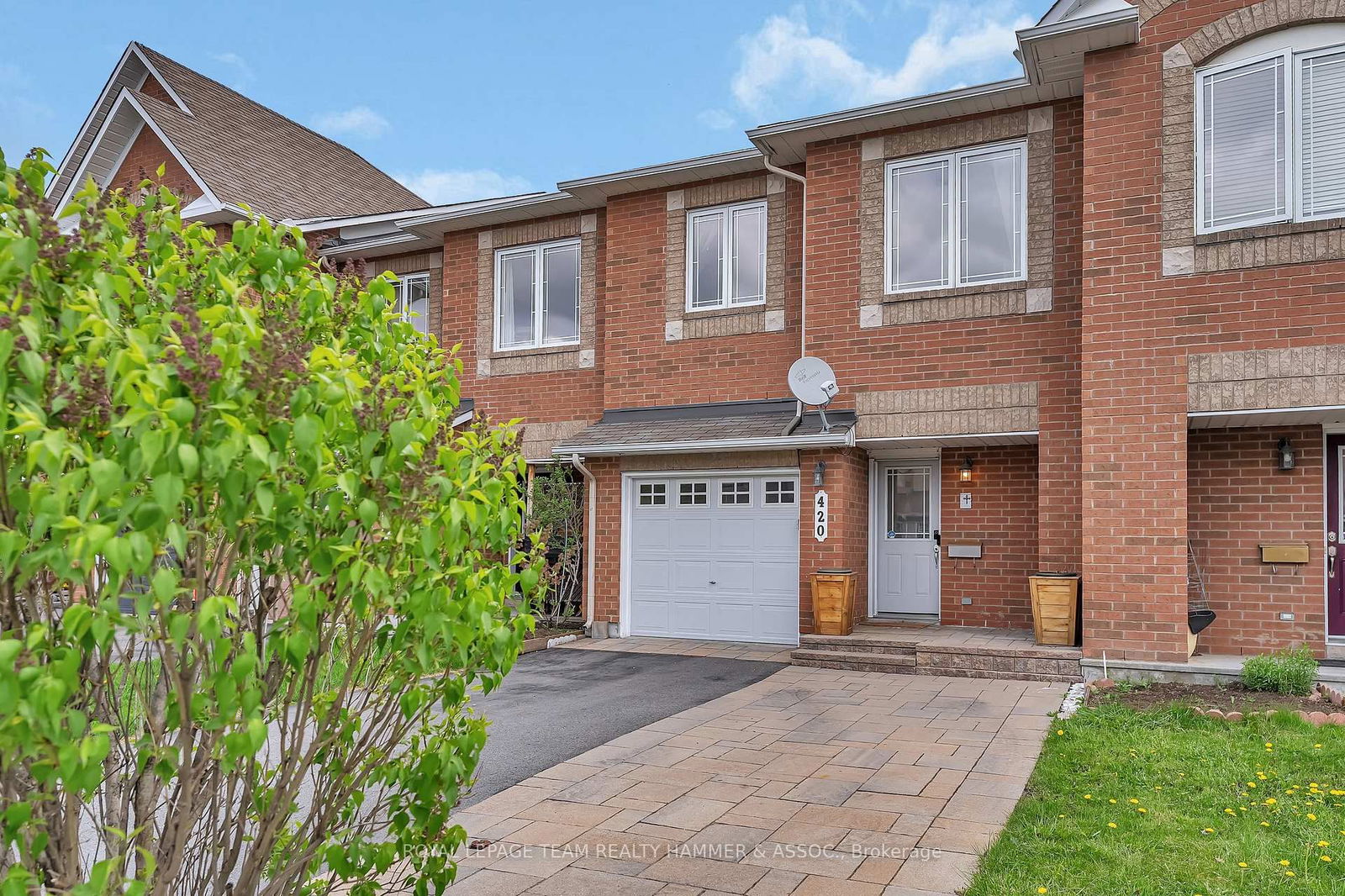 Townhouse for sale at 420 Goldenbrook Way, Ottawa, Avalon East, K4A 0J7 - MLS: X12165296
