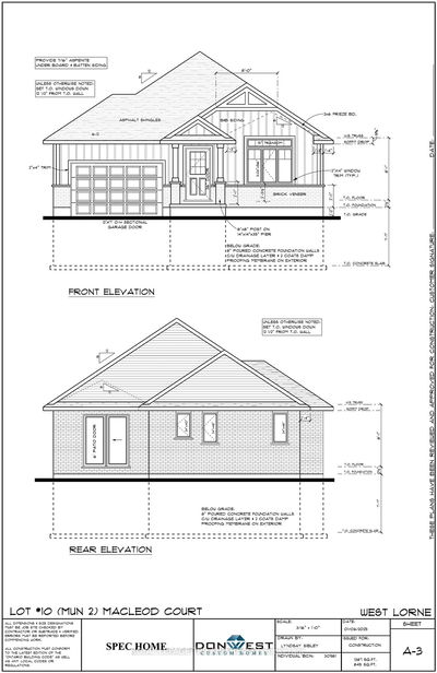 LOT 10 MACLEOD Crt, West Elgin - West Lorne