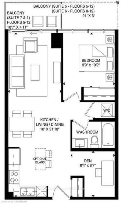 Unit 1205 — 128 King St, Waterloo -  image-0-1
