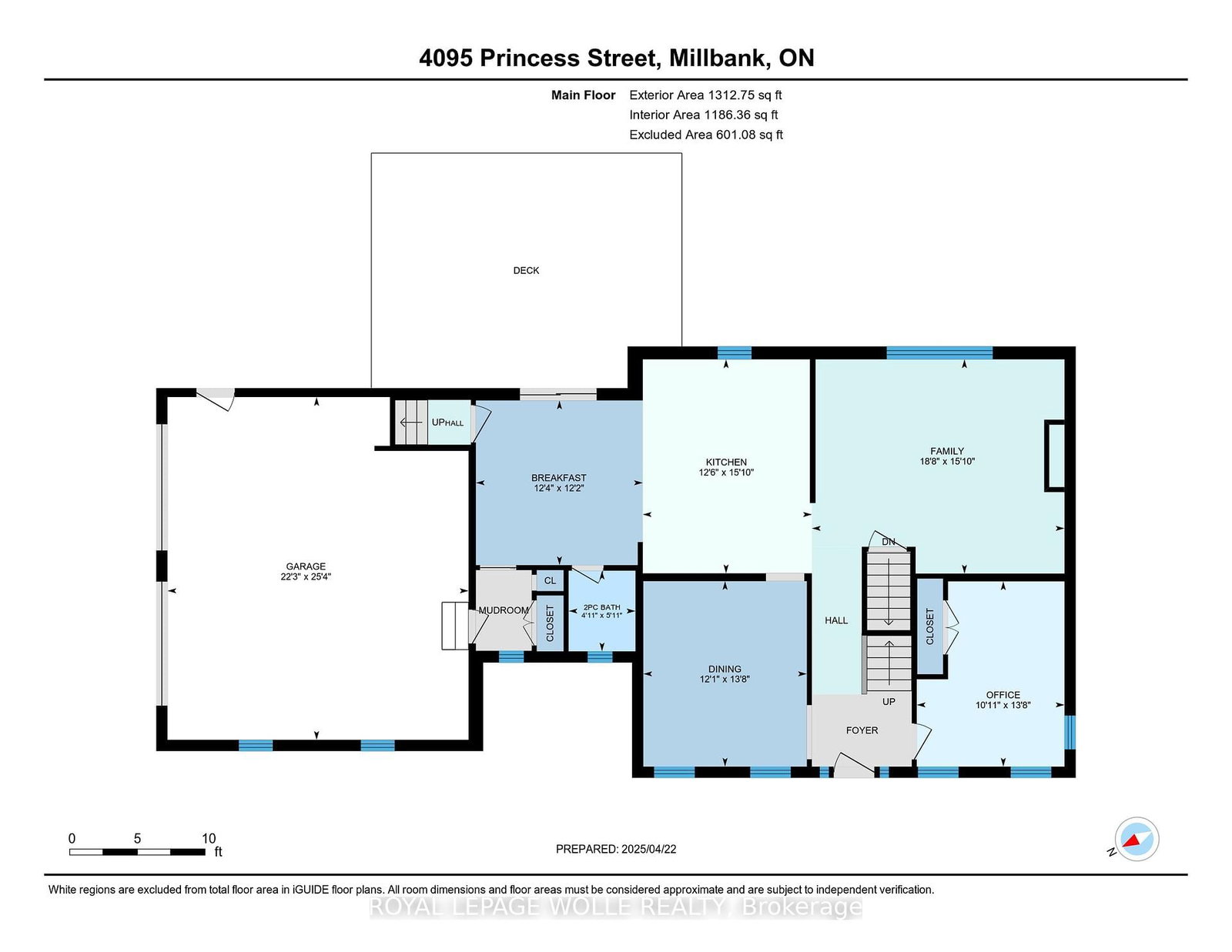 Detached House sold at 4095 Princess Street, Perth East, Ontario, N0K 1L0 - Millbank - MLS: X12373219