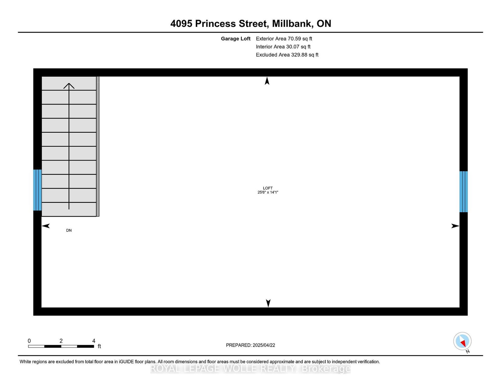 Detached House sold at 4095 Princess Street, Perth East, Ontario, N0K 1L0 - Millbank - MLS: X12373219