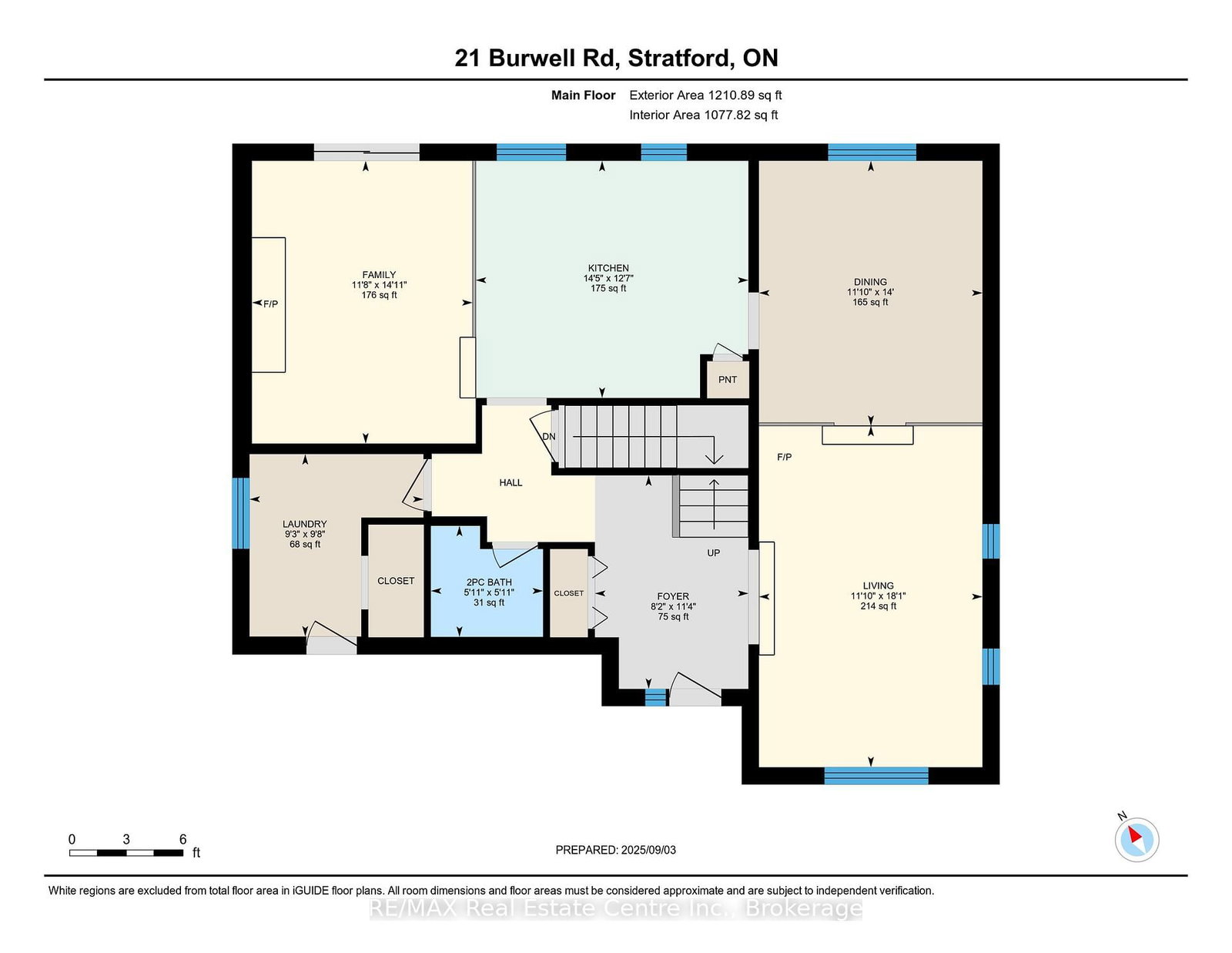 Detached House sold at 21 Burwell Road, Stratford, Ontario, N5A 7R2 - Stratford - MLS: X12377907