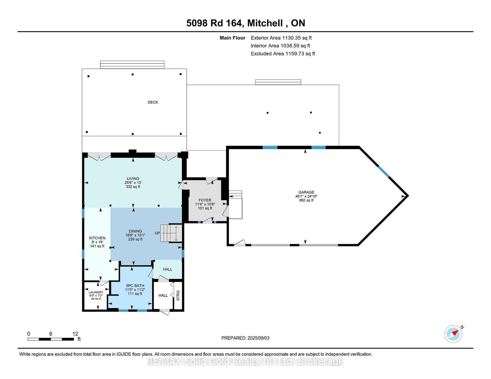 Detached House sold at 5098 Perth Road 164, West Perth, Ontario, N0K 1N0 - Logan - MLS: X12378510