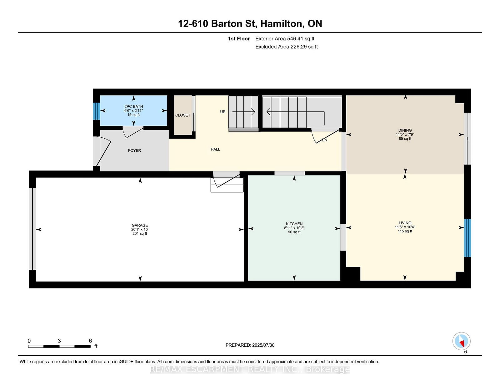 Townhouse for sale at 12-610 Barton Street, Hamilton, Ontario, L8E 5V2 - Stoney Creek - MLS: X12687808