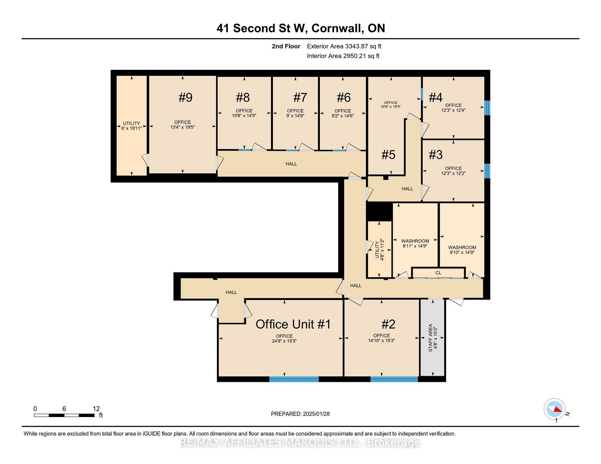 41 Second Street W, Unit Office Unit 1