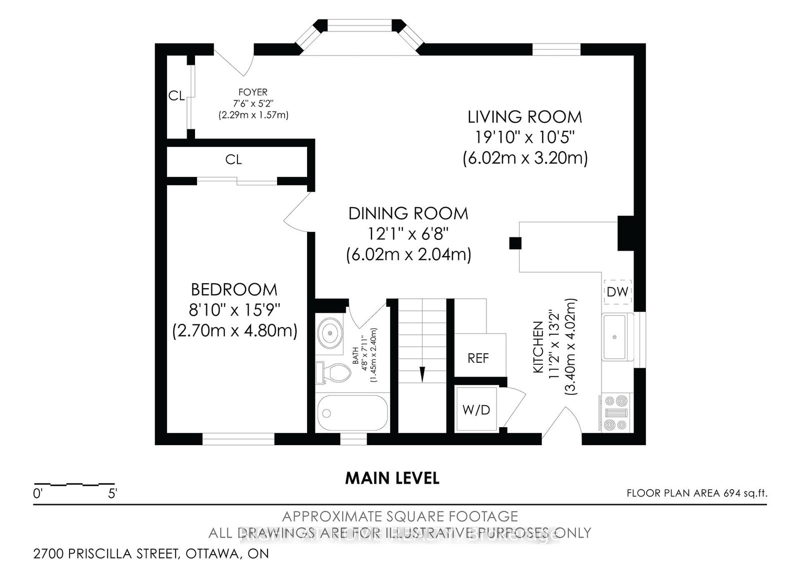 Detached House for sale at 2700 PRISCILLA Street, Ottawa, Ontario, K2B 7E2 - Britannia - MLS: X12745712