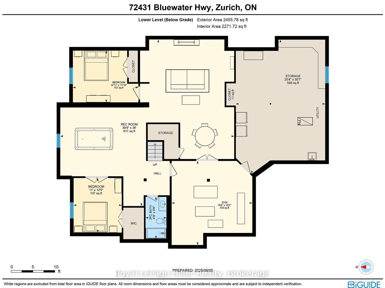 Detached House for sale at 72431 Bluewater Highway, Bluewater, Ontario, N0M 2T0 - Hay - MLS: X12765058