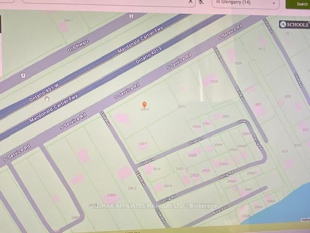 home for sale on 20918 South Service Road