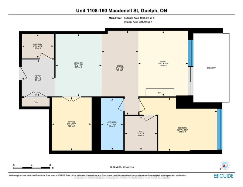 1108 - 160 Macdonell St, Guelph, N1H 0A9 | Image 2