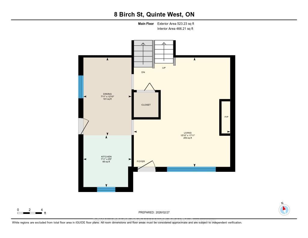 Detached House for sale at 8 Birch Street, Quinte West, Ontario, K8V 6J1 - Trenton Ward - MLS: X12833244