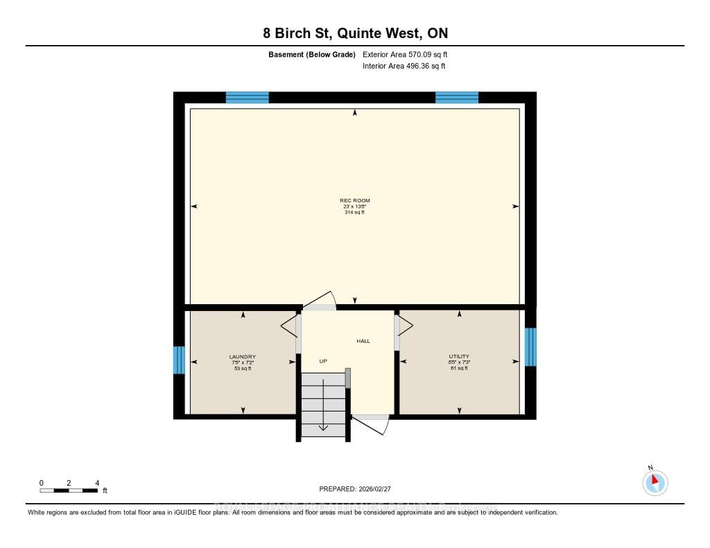 Detached House for sale at 8 Birch Street, Quinte West, Ontario, K8V 6J1 - Trenton Ward - MLS: X12833244