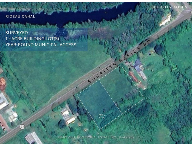 home for sale on LOT 1 Burritts Rapids Road