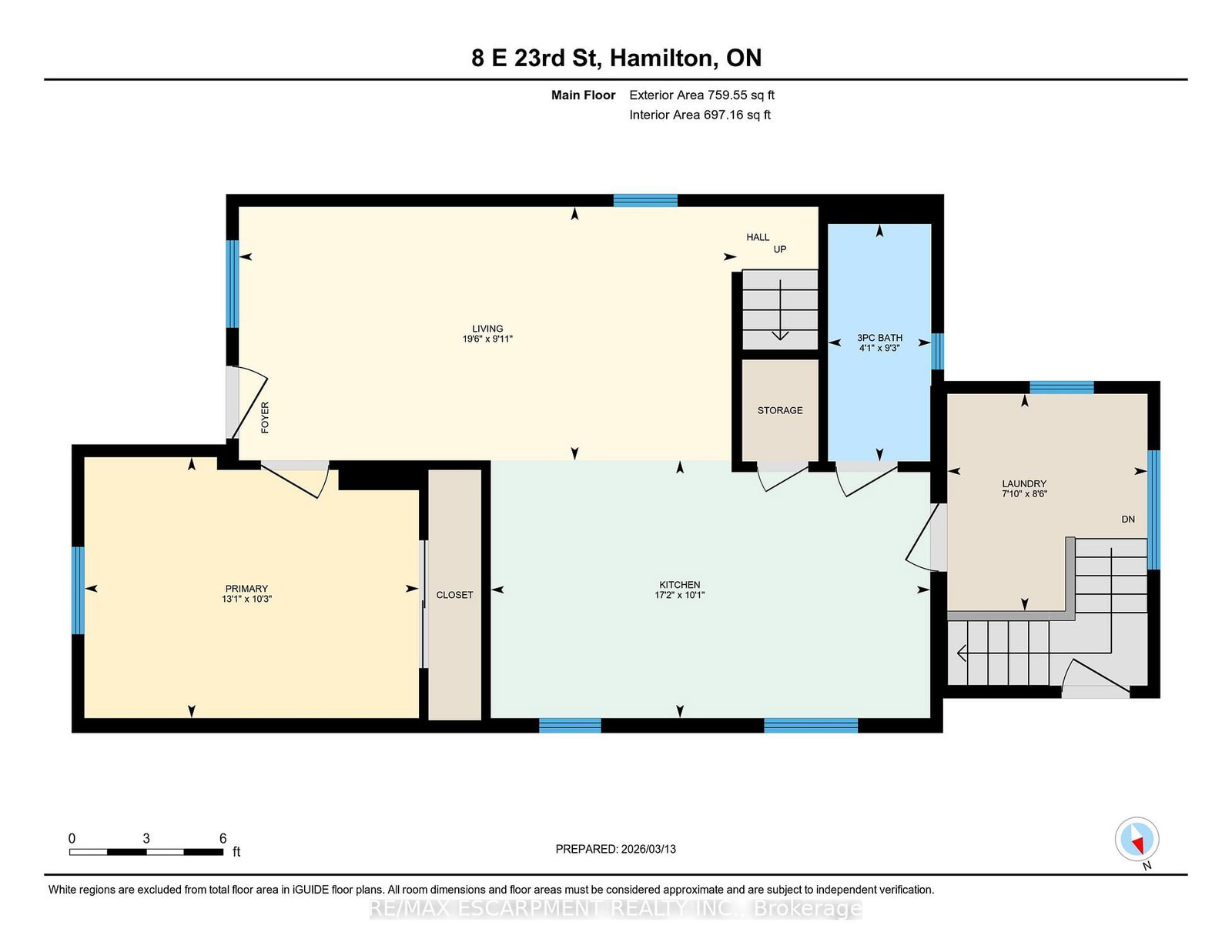Detached House for sale at 8 East 23rd Street, Hamilton, Ontario, L8V 2W6 - Eastmount - MLS: X12879232