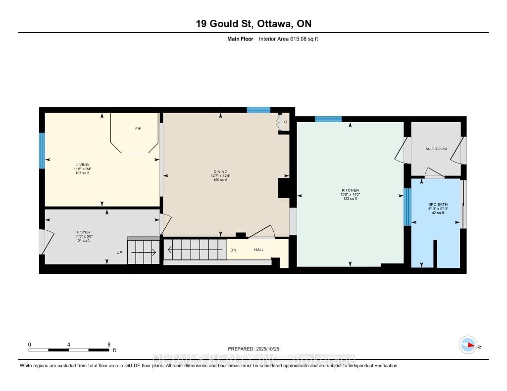 Detached House for sale at 19 Gould Street, Ottawa, Ontario, K1Y 2P1 - Ottawa West - MLS: X12899330