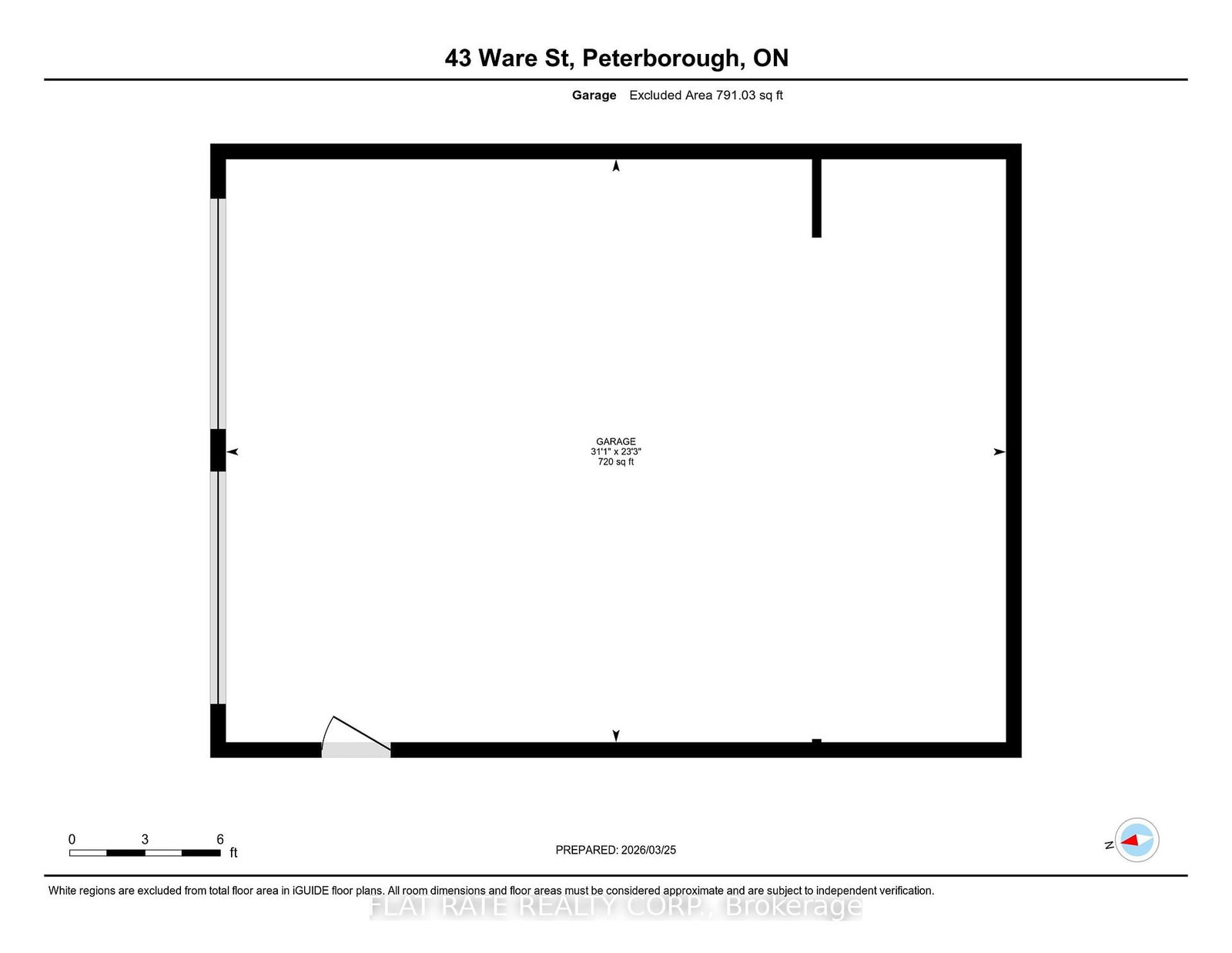 Detached House for sale at 43 WARE Street, Peterborough, Ontario, K9J 2B5 - Town Ward 3 - MLS: X12923016