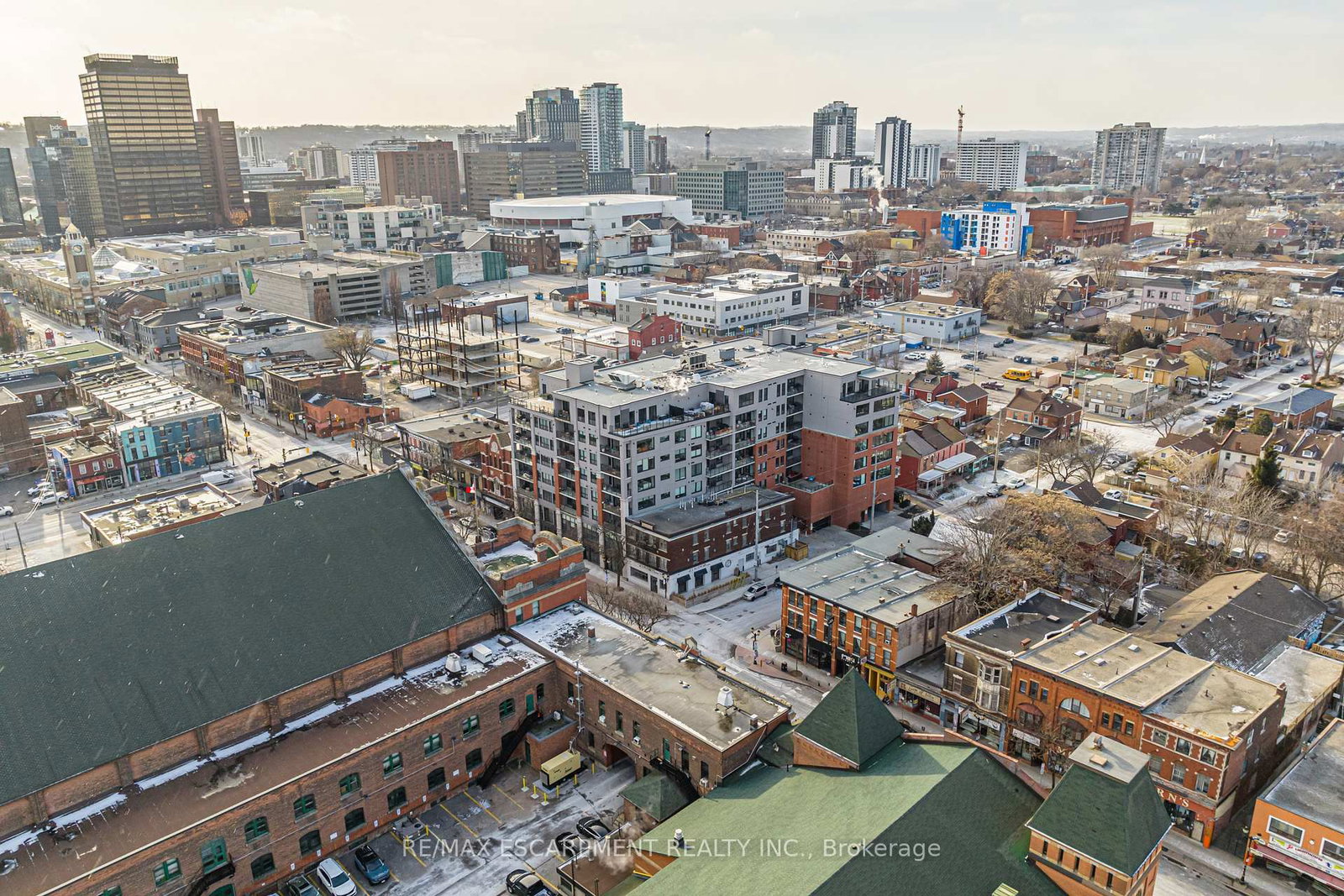 Condo for sale at 503-181 James Street, Hamilton, Ontario, L8R 2K9 - Strathcona - MLS: X12947058