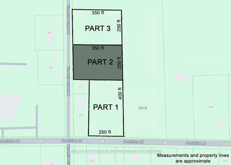 home for sale on Lot 2-2518 DOMINION Road