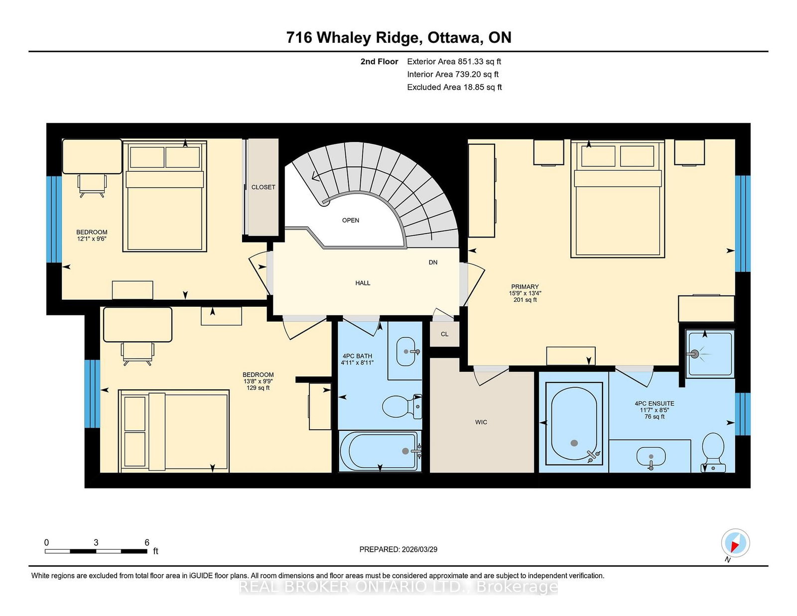 Townhouse for sale at 716 Whaley Ridge, Ottawa, Ontario, K4A 0P7 - Avalon East - MLS: X12954542