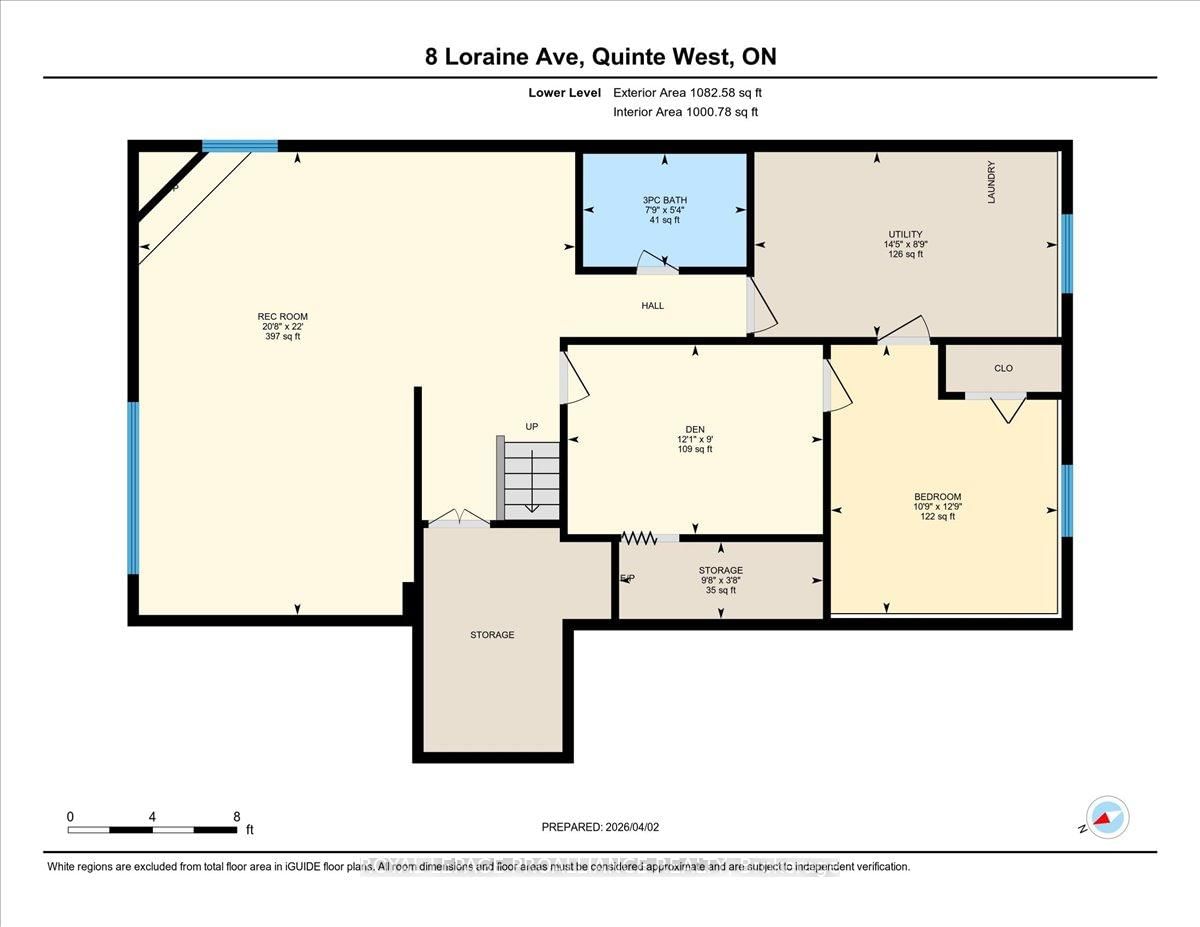 Detached House for sale at 8 Loraine Avenue, Quinte West, Ontario, K8V 6M1 - Trenton Ward - MLS: X12965690