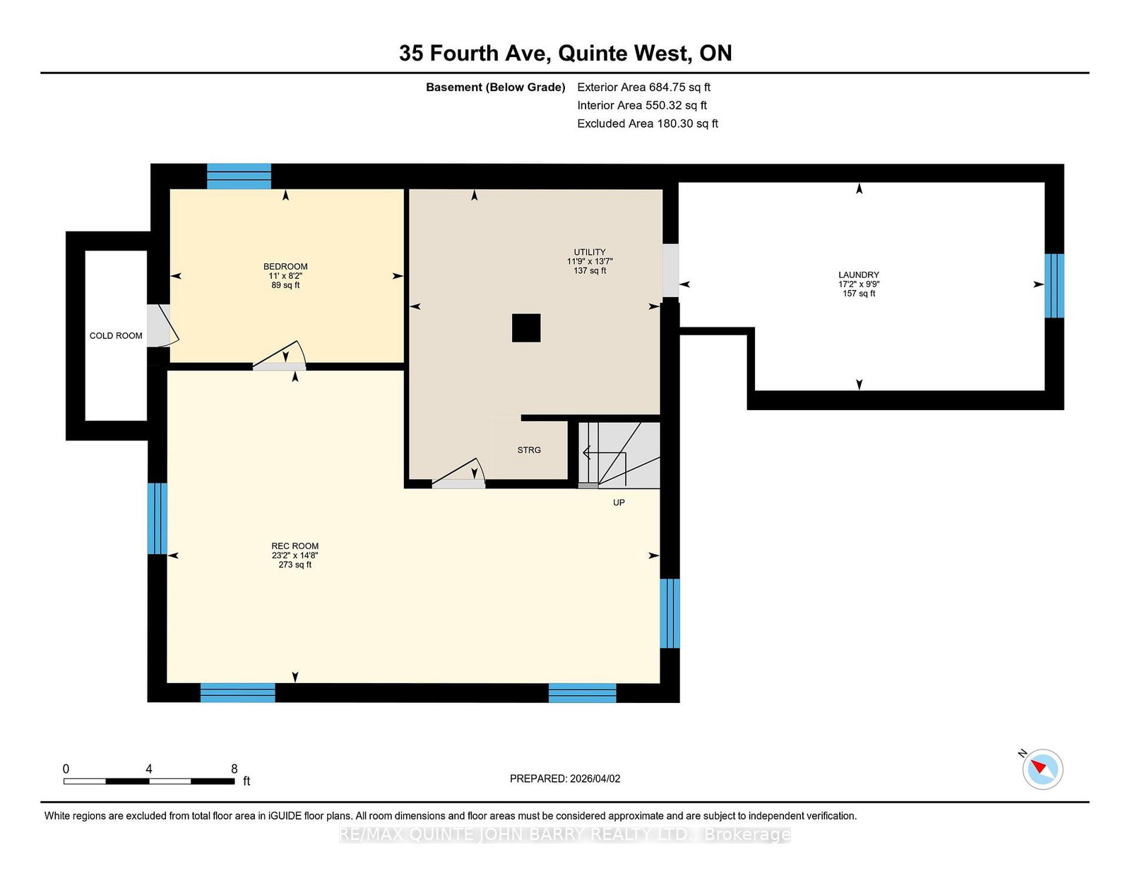 Detached House for sale at 35 Fourth Avenue, Quinte West, Ontario, K8V 5N5 - Trenton Ward - MLS: X12966644