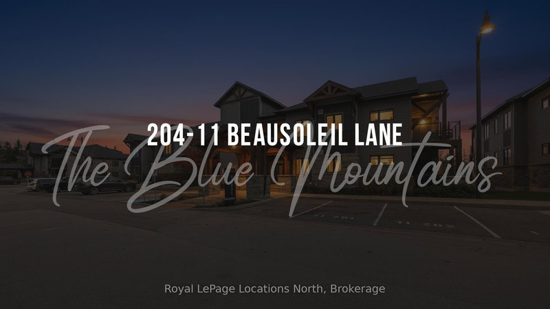 home for lease on 204-11 Beausoleil Lane