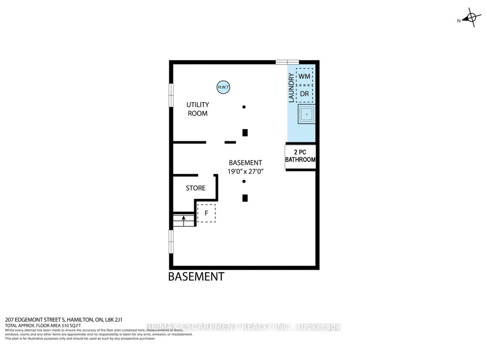Detached House for sale at 207 EDGEMONT Street, Hamilton, Ontario, L8K 2J1 - Delta - MLS: X12977812