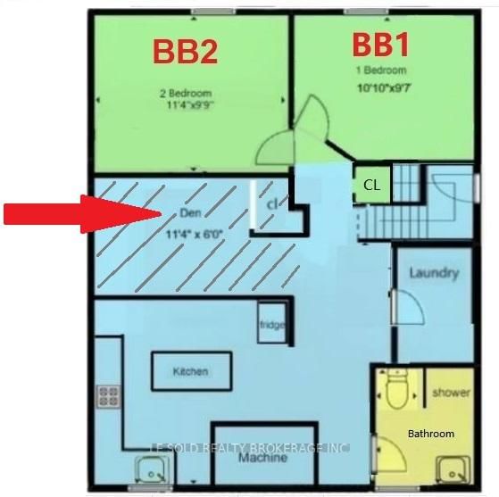 112 Leland Street, Unit Den Bsmt - Photo 6