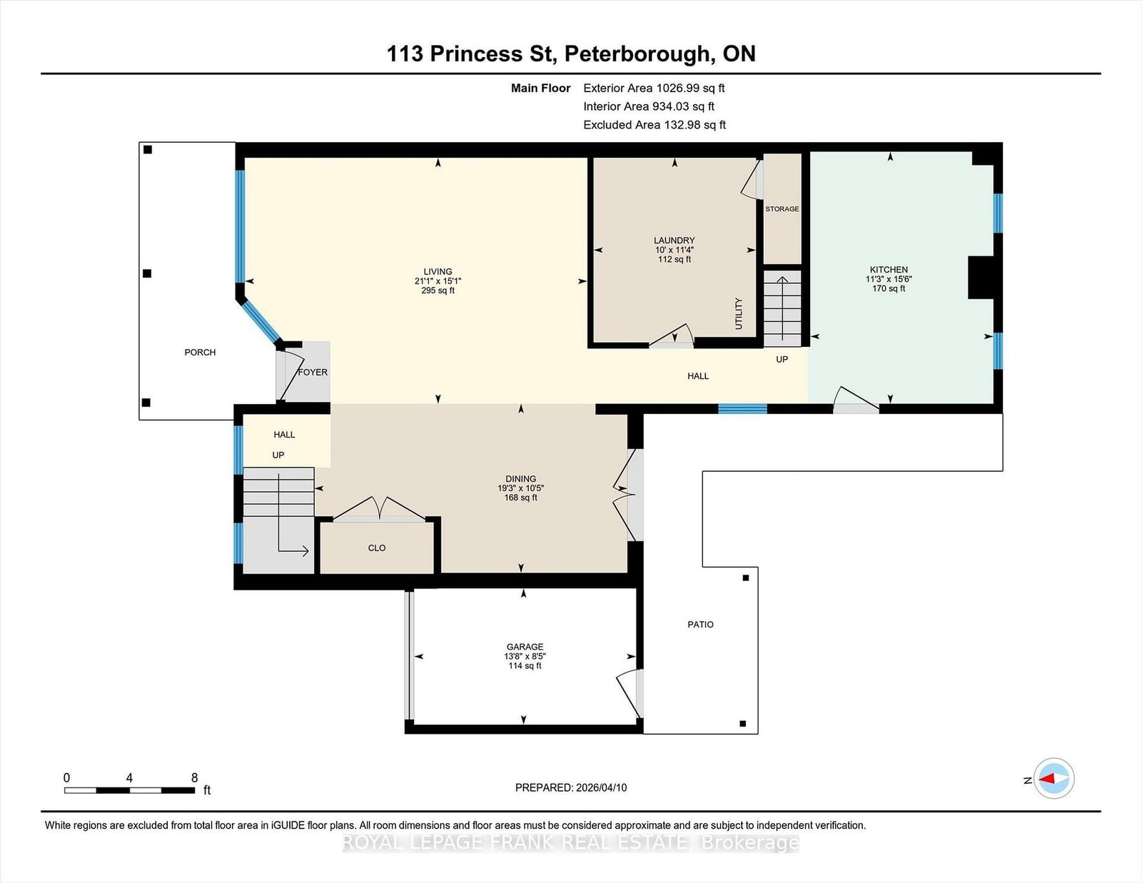 Detached House for sale at 113 Princess Street, Peterborough, Ontario, K9J 2A8 - Town Ward 3 - MLS: X12990314