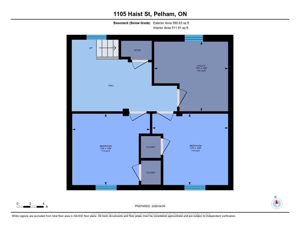 Detached House for sale at 1105 Haist Street, Pelham, Ontario, L0S 1E2 - Fonthill - MLS: X12992542