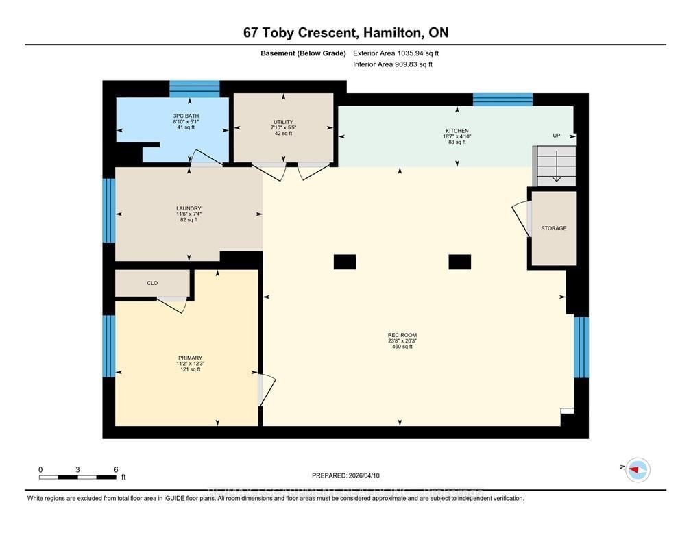 Detached House for sale at 67 Toby Crescent, Hamilton, Ontario, L8T 2N9 - Huntington - MLS: X12993046