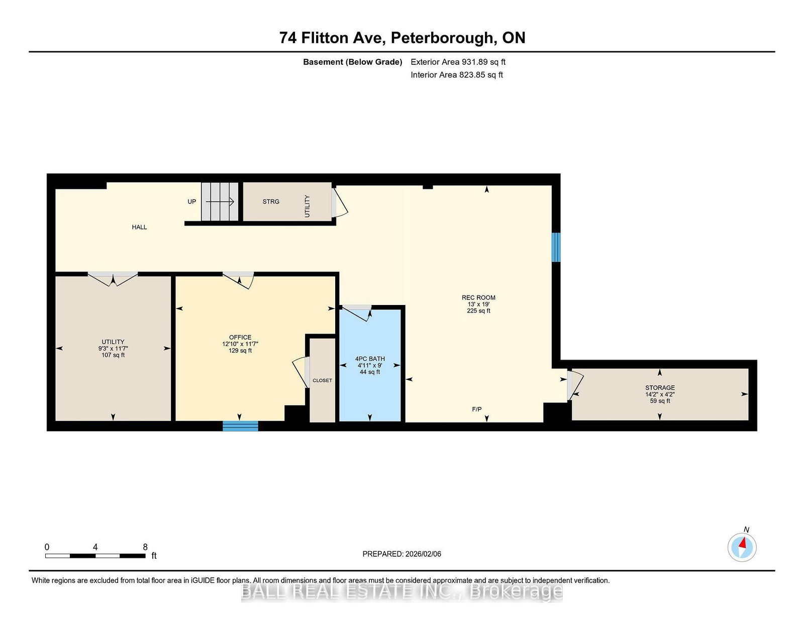 Detached House for sale at 74 Flitton Avenue, Peterborough, Ontario, K9H 0G5 - Northcrest Ward 5 - MLS: X12993076