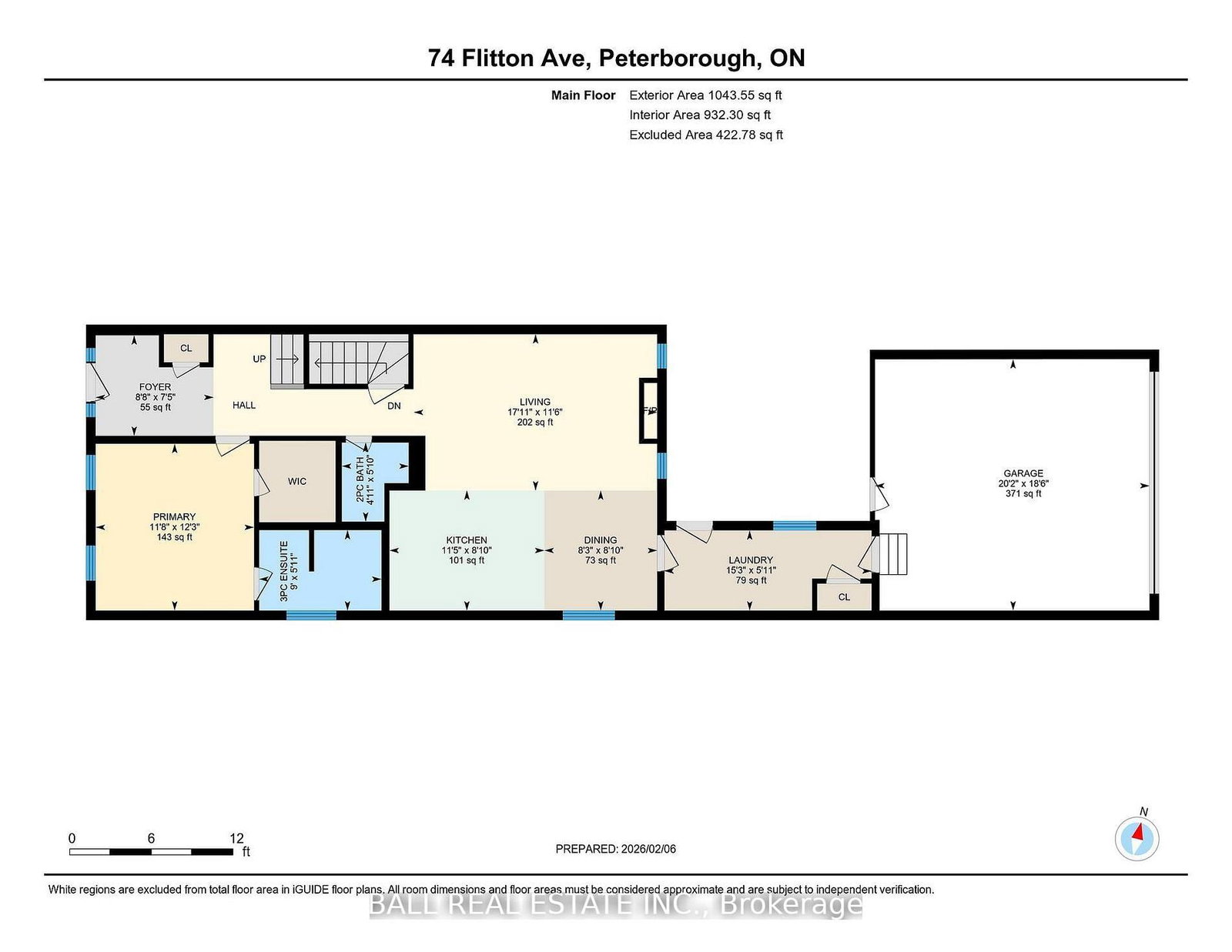Detached House for sale at 74 Flitton Avenue, Peterborough, Ontario, K9H 0G5 - Northcrest Ward 5 - MLS: X12993076