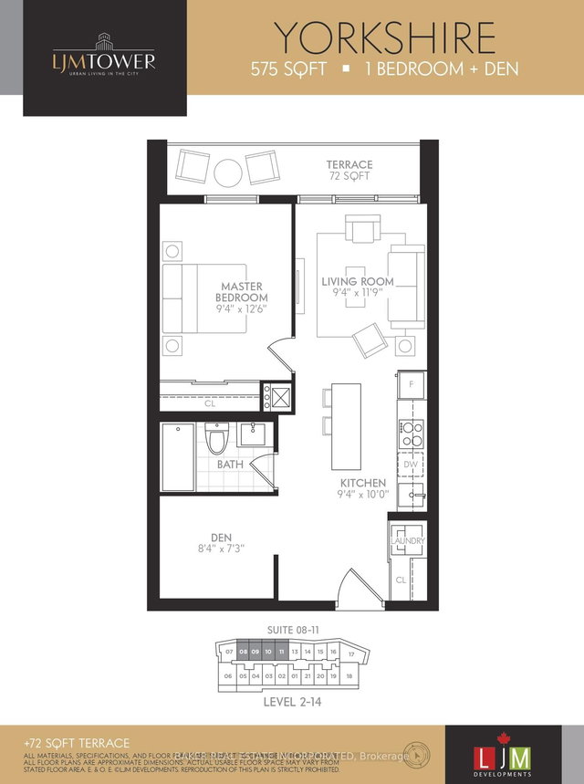 1008 - 2782 Barton Street E