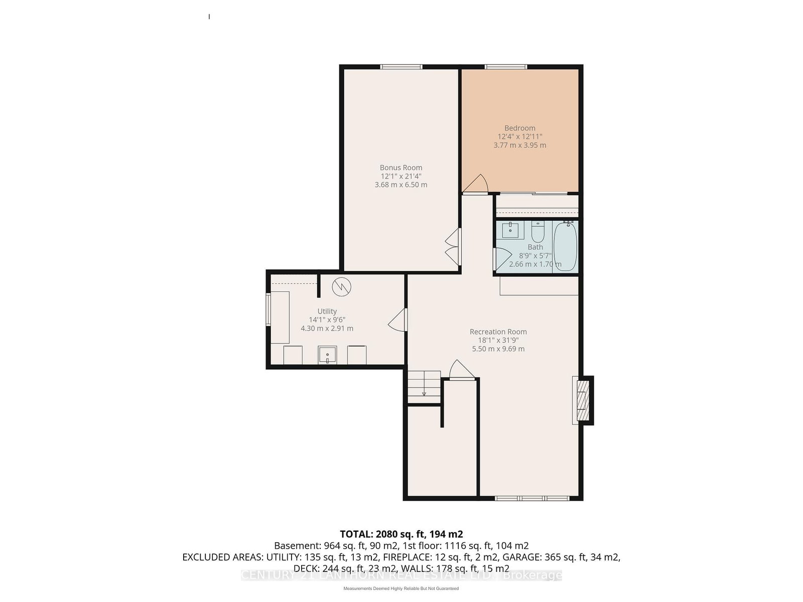 Detached House for sale at 75 Gearin Street, Quinte West, Ontario, K8V 6W1 - Murray Ward - MLS: X13020276