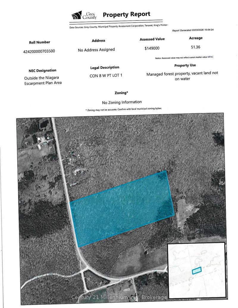 LT 1 8 Concession, Blue Mountains, N0H 2E0 | Image 2